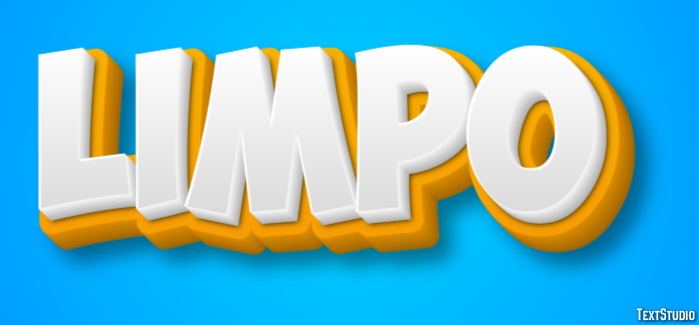 Limpo Effetto testo