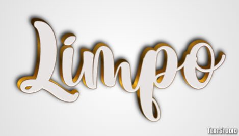 Limpo Effetto testo