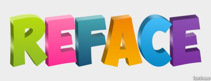 Reface Text Effect