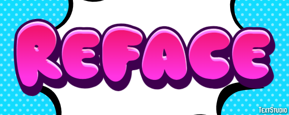 Reface Text effect