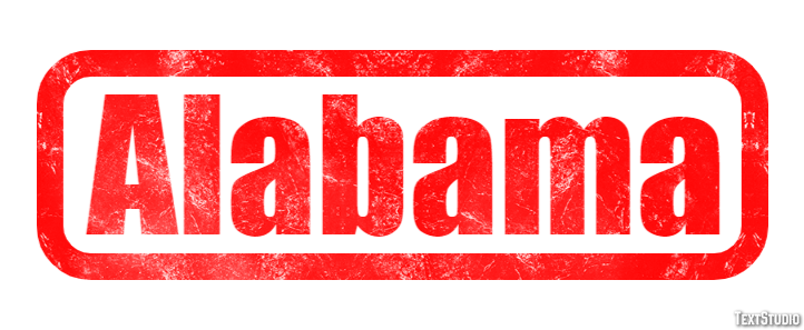 Alabama Text Effect
