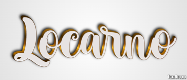Locarno Texteffekt