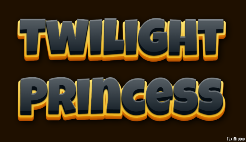 Twilight Princess Effetto testo