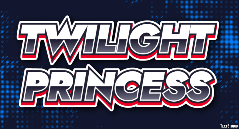 Twilight Princess Effetto testo