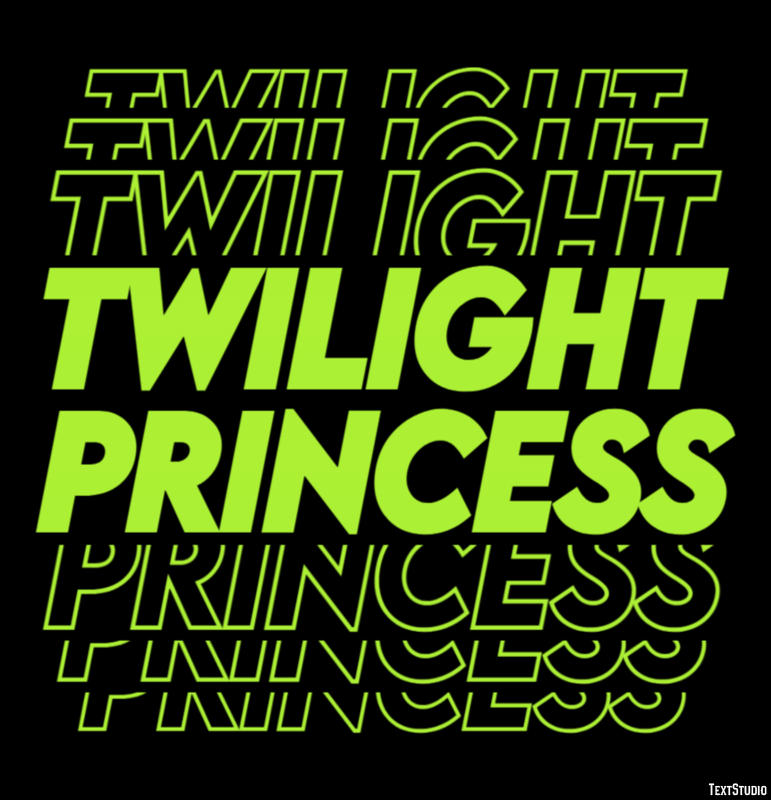 Twilight Princess Effetto testo