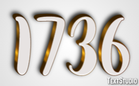 1736 Metin efekti