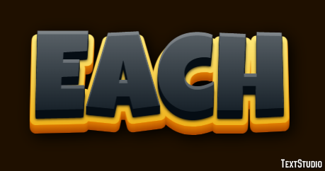 Each Text Effect