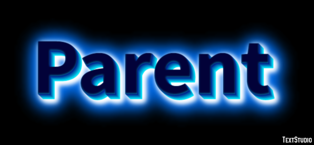 Parent Efecto de Texto