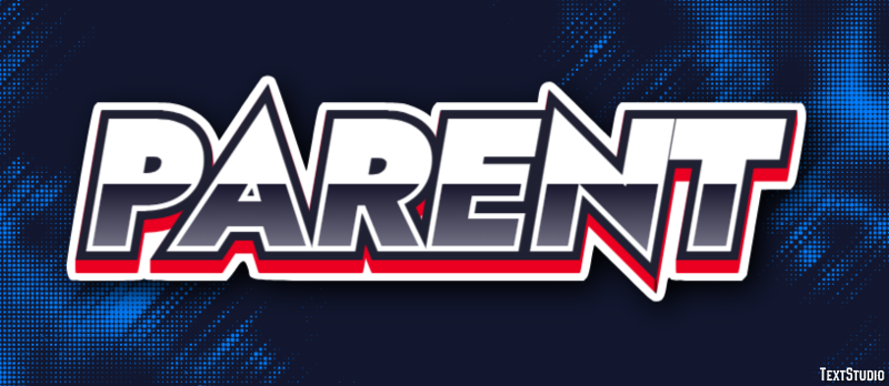 Parent Text effect
