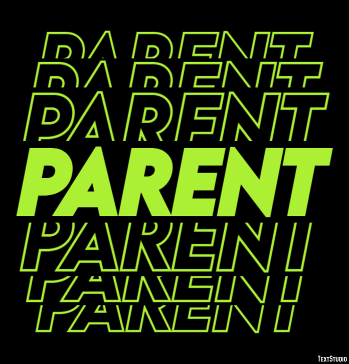 Parent Efecto de Texto