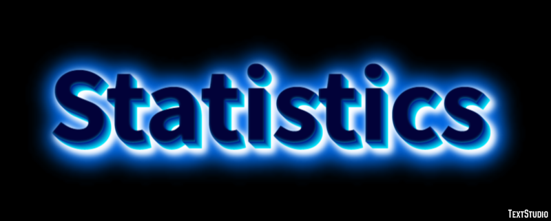 Statistics Text Effect