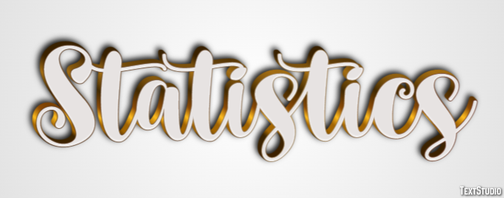 Statistics Text Effect