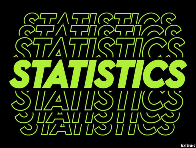 Statistics Text Effect