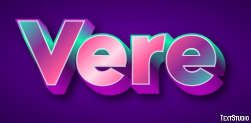 Vere Efecto de Texto