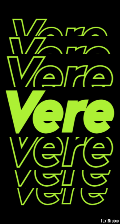 Vere Efecto de Texto