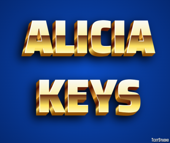 Alicia Keys Effetto testo