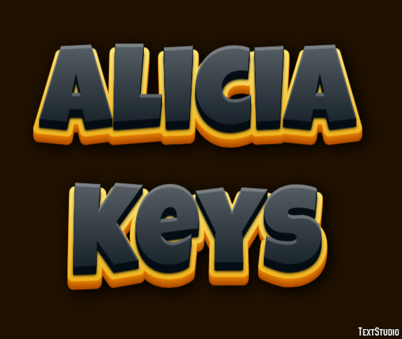 Alicia Keys Effetto testo