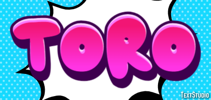 Toro Tekst effect