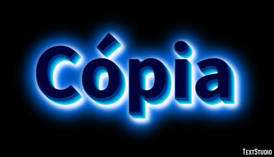 Cópia Efeito do texto
