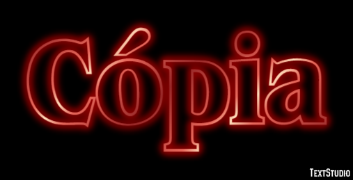 Cópia Efeito do texto