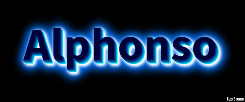 Alphonso テキスト効果