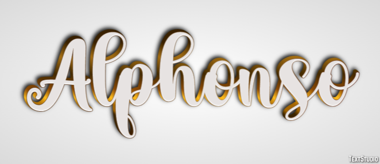 Alphonso Text Effect
