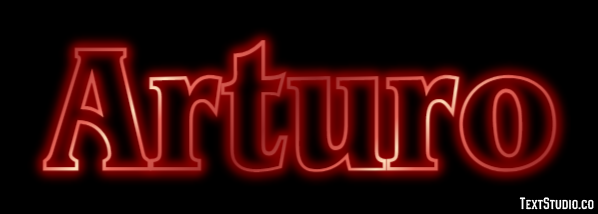 Arturo Texteffekt