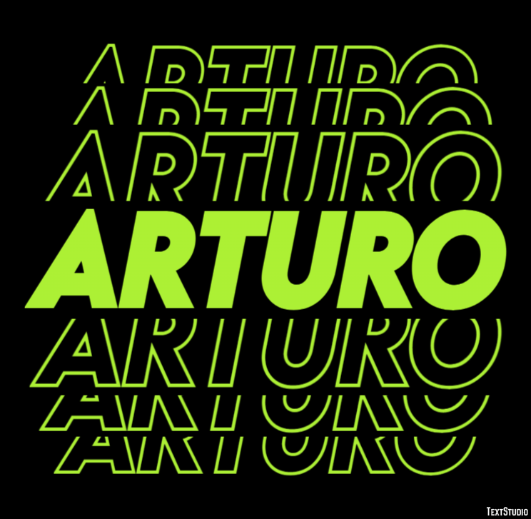 Arturo Text Effect