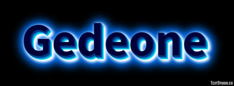Gedeone Effetto testo