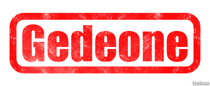 Gedeone Effetto testo