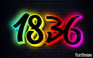 1836 Efekt tekstowy