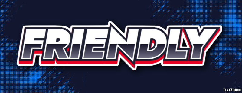 Friendly Text Effect