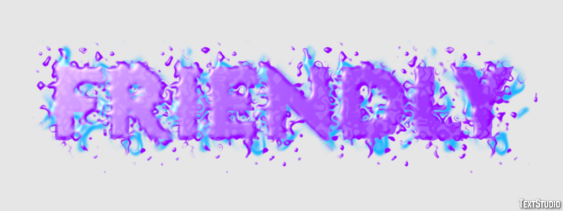 Friendly Text Effect