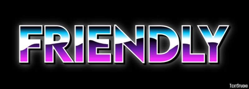 Friendly Text Effect