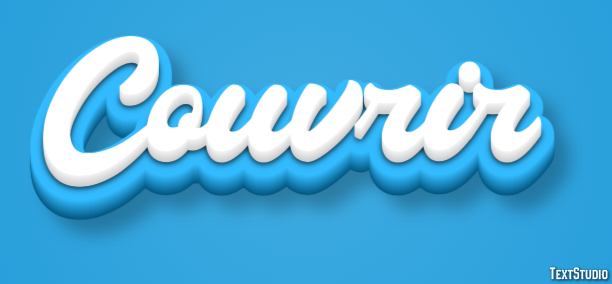Couvrir Efeito de texto