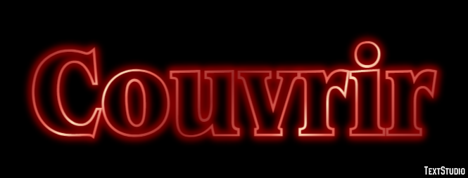 Couvrir Efeito de texto