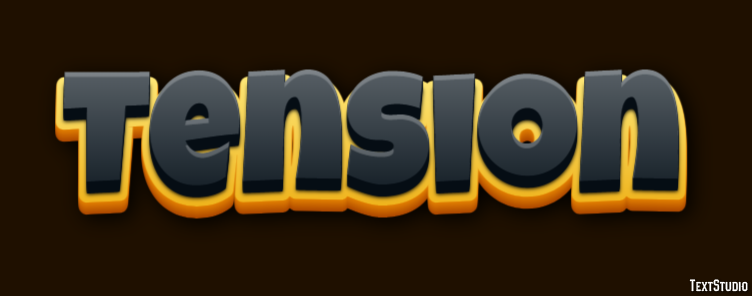 Tension Text Effect