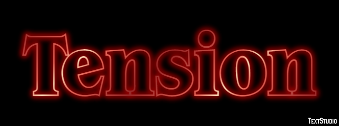 Tension Text Effect