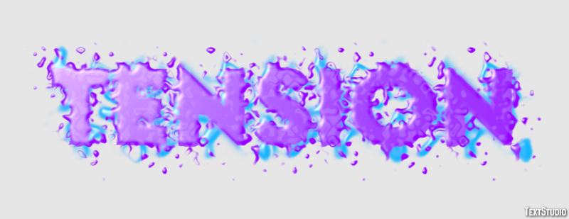 Tension Text Effect