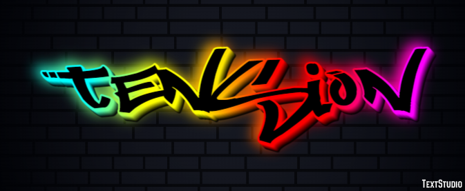 Tension Text Effect