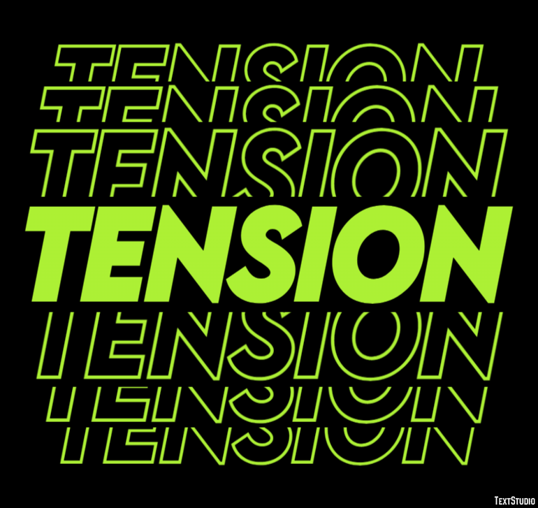 Tension Text Effect