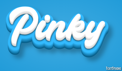 Pinky Metin efekti