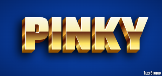 Pinky Metin Efekti
