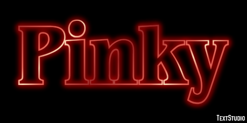 Pinky Metin efekti