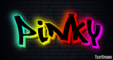 Pinky Metin efekti