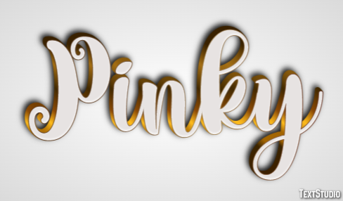 Pinky Metin Efekti
