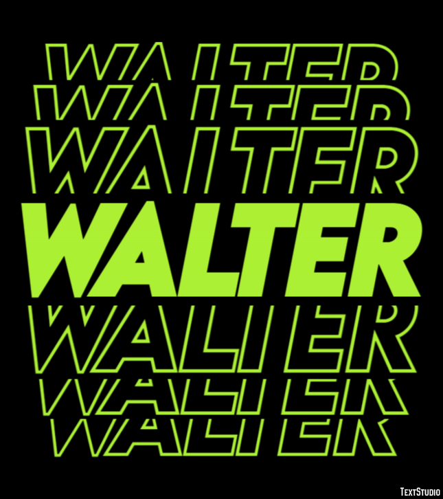 Walter Efekt tekstowy