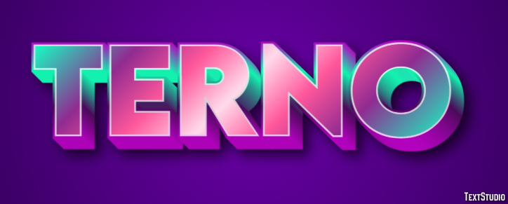 Terno Efekt tekstowy