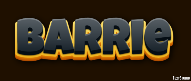 Barrie Text Effect
