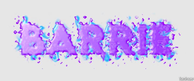 Barrie Text Effect